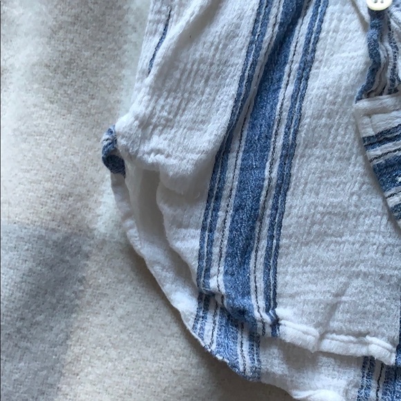 J Crew crinkled popover shirt - Picture 8 of 8